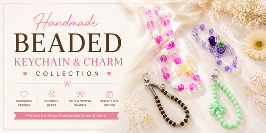Handmade Beaded Keychain &amp; Charm Collection