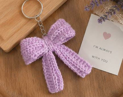 Artique Bow Charm Keychain