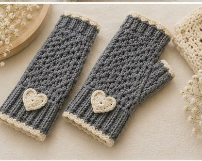 Vintage Heart gloves