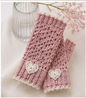 Vintage Heart gloves