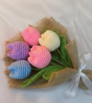 Pastel Dreams Tulip Bouquet
