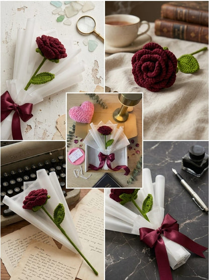 The Burgundy Bliss Bouquet