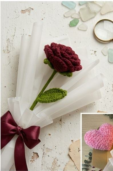 The Burgundy Bliss Bouquet