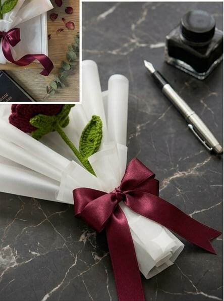 The Burgundy Bliss Bouquet
