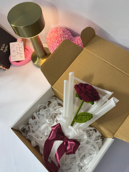 The Burgundy Bliss Bouquet